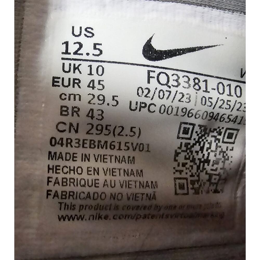 Nike Sabrina 1 Ionescu Ionic Grey Translucent Purple Size 12 Women 12.5 Men - Picture 13 of 13